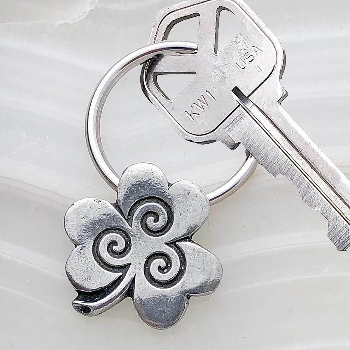 Lucky Shamrock Keychain