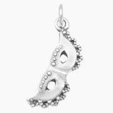 Mardi Gras Mask Charm