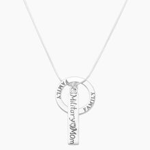 Military Mom Charm On Chain