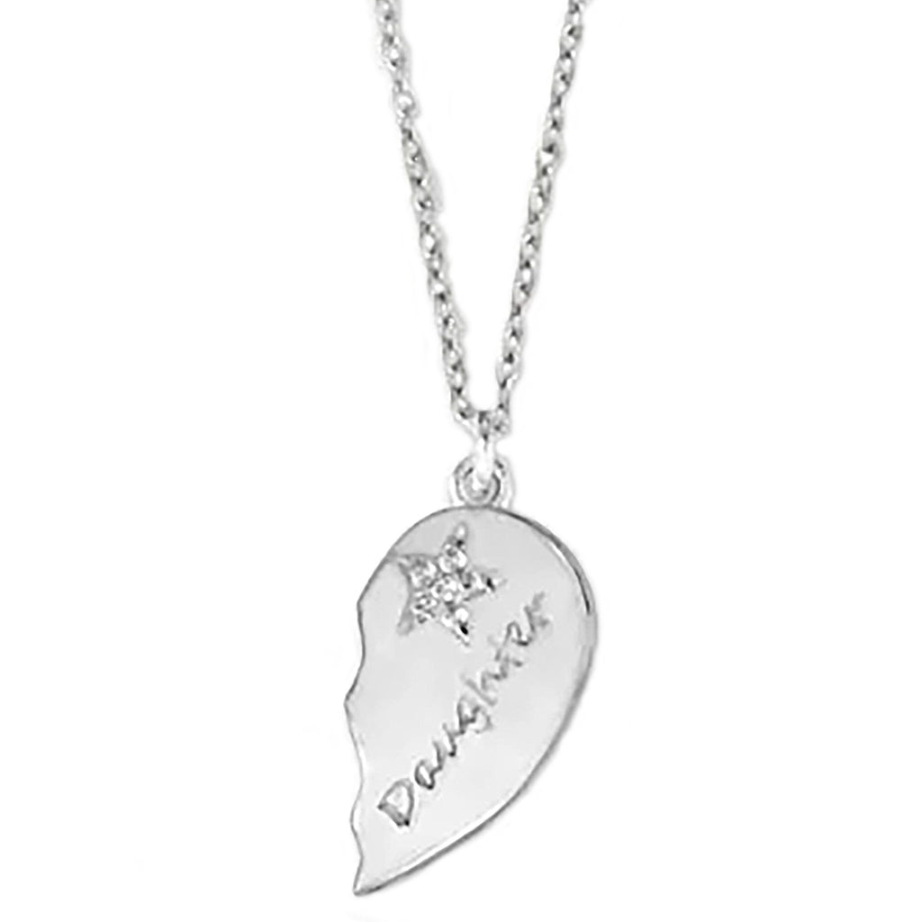 Amazon.com: Polytree 2pc Mother Daughter Split Heart Charm Pendant Necklaces  for Mom: Clothing, Shoes & Jewelry