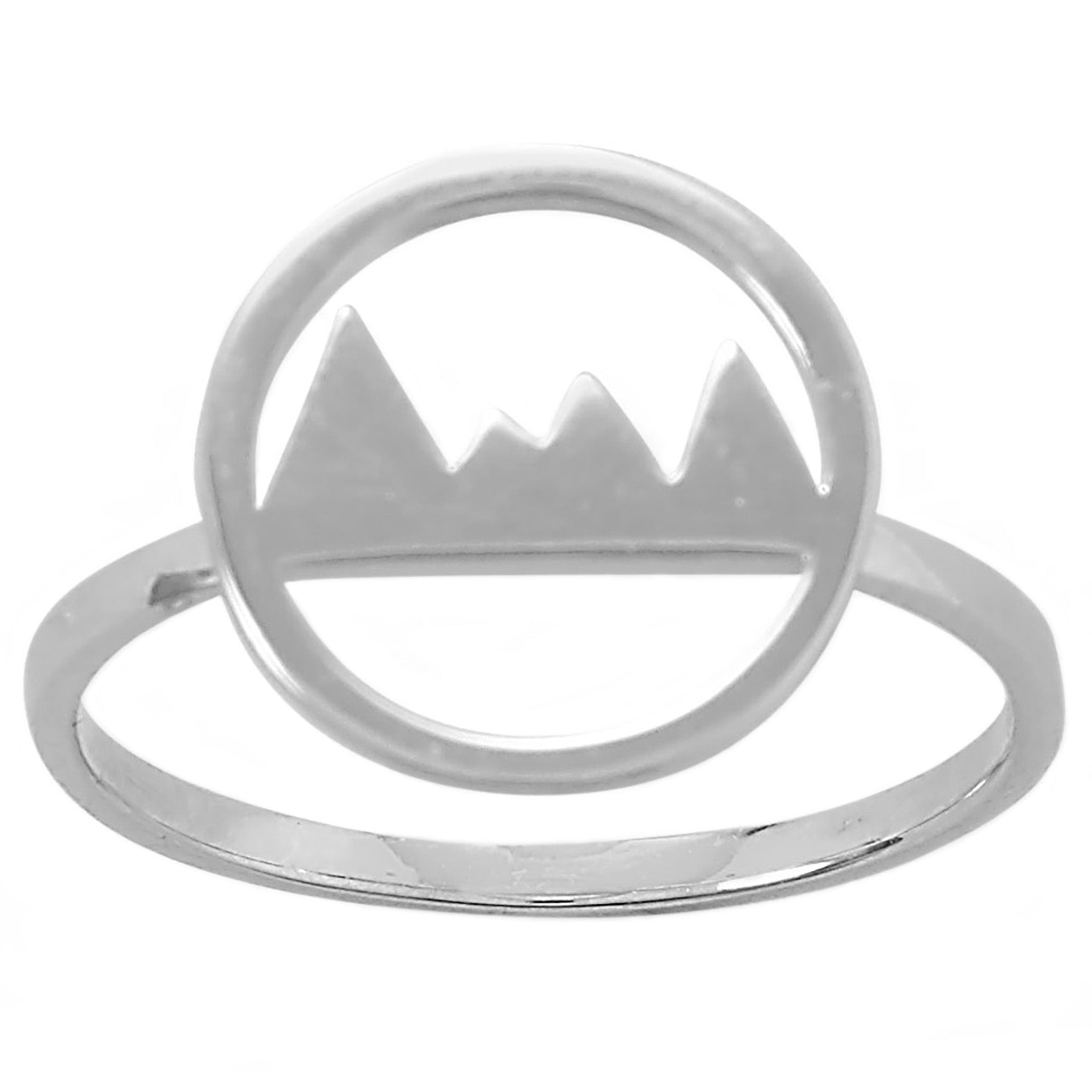 Mountain Range Design Ring