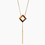 Multi Color Amber Necklace