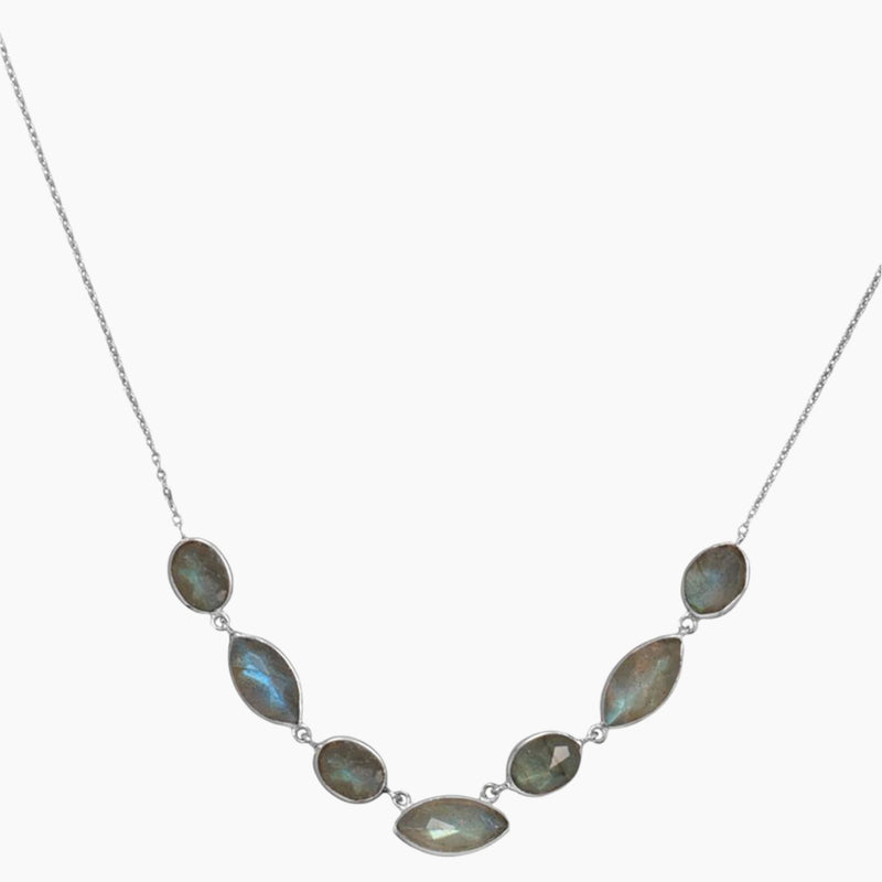 Multi Piece Labradorite Necklace
