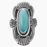 Native American Campitos Turquoise Ring