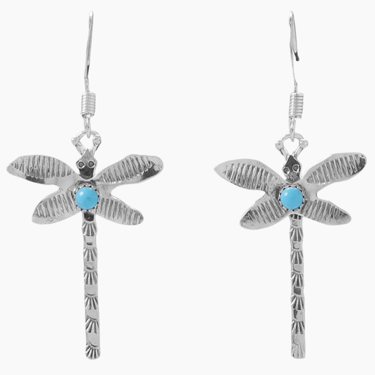 Navajo Turquoise Dragonfly Earrings