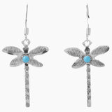 Navajo Turquoise Dragonfly Earrings