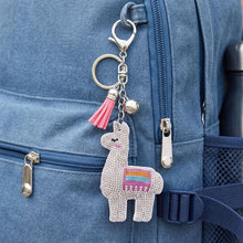 No Drama Llama Crystal Bag Charm Example