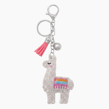 No Drama Llama Crystal Bag Charm