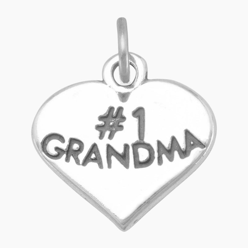 Number One Grandma Charm