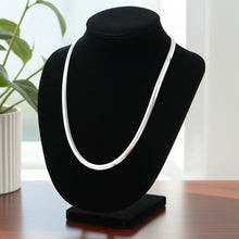 Omega Chain - 8mm on Bust Display