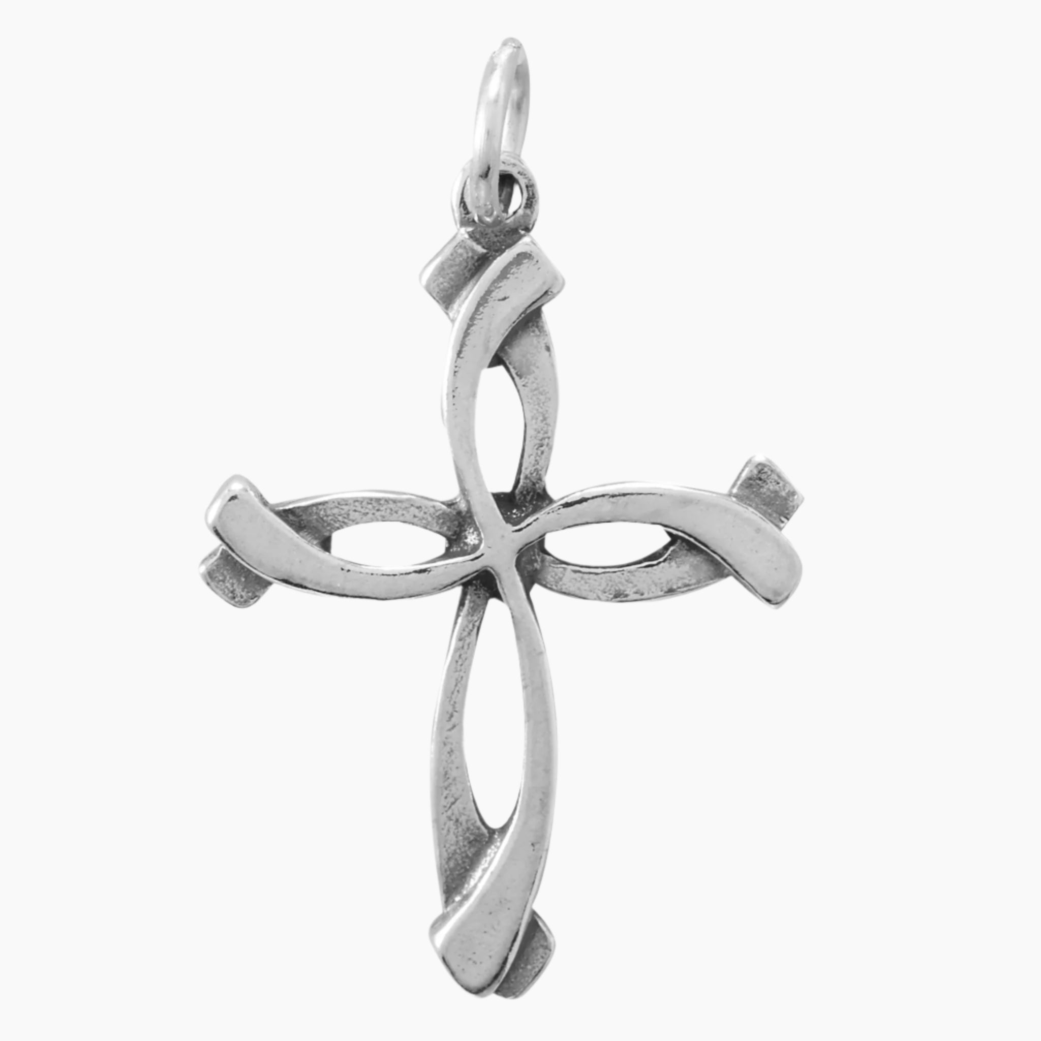 Overlapping Cross Charm