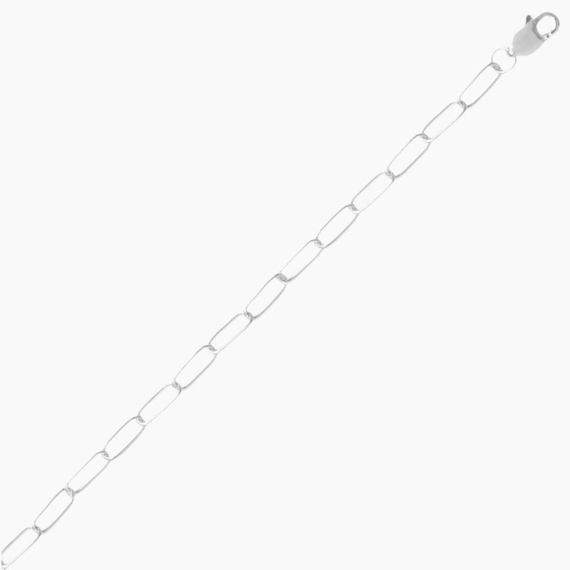 Paperclip Style Cable Link Chain - 2.8mm