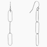 Paperclip Style Earrings