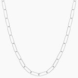 Paperclip Style Necklace