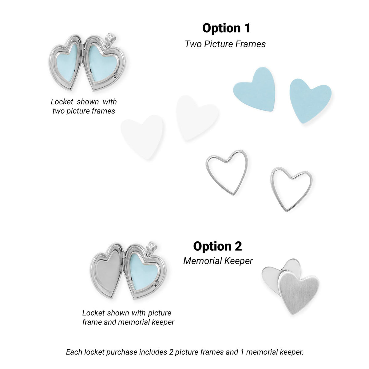 Paw Print Memory Keeper Locket Instructions