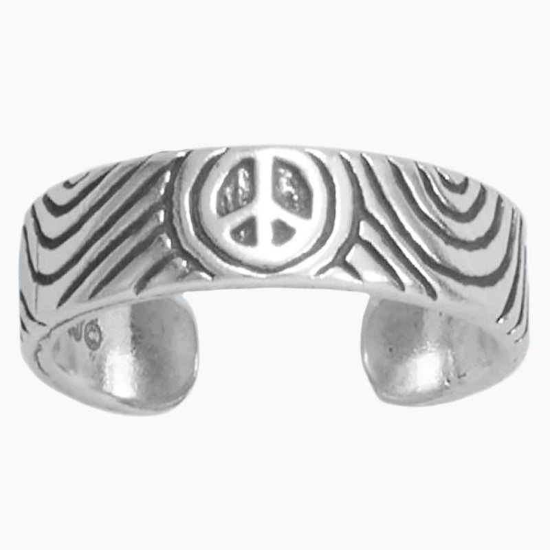 Peace Sign Toe Ring