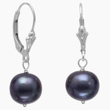 Peacock Freshwater Pearl Earrings