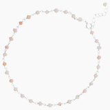 Pink Opal Bead Anklet
