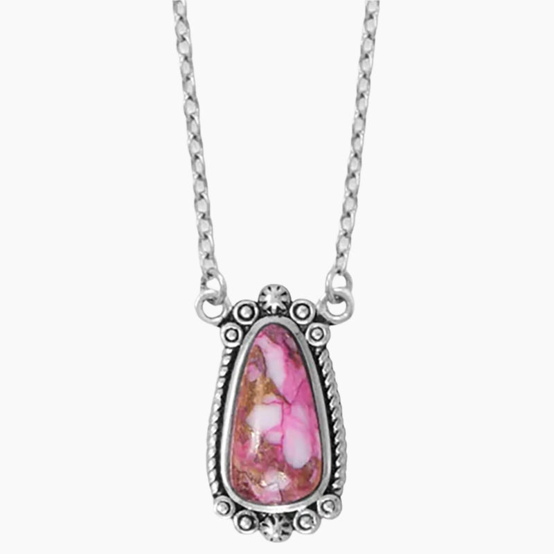 Pink Spiny Oyster Necklace