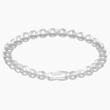 Polished Beaded Band Ring