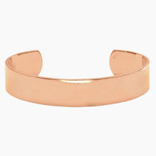Polished Copper Cuff Bracelet