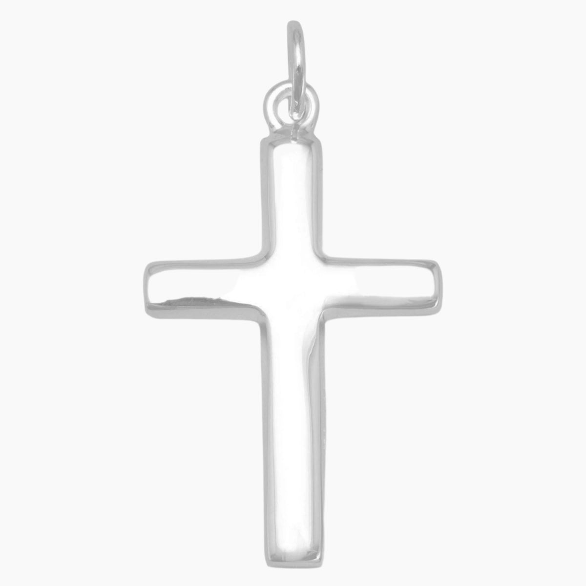 Polished Cross Pendant