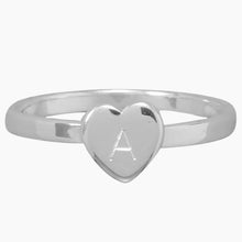 Polished Engravable Heart Ring Example