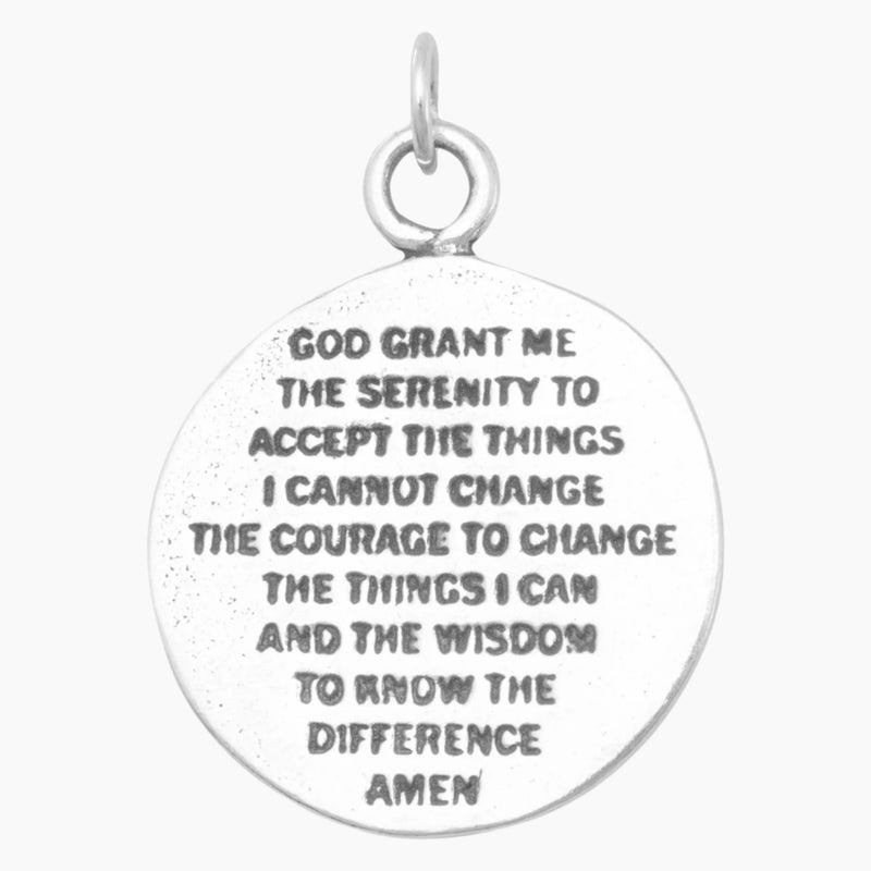 Praying Hands Reversible Charm Reverse