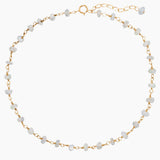 Rainbow Moonstone Bead Gold Anklet