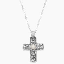 Reversible Cross Charm Necklace
