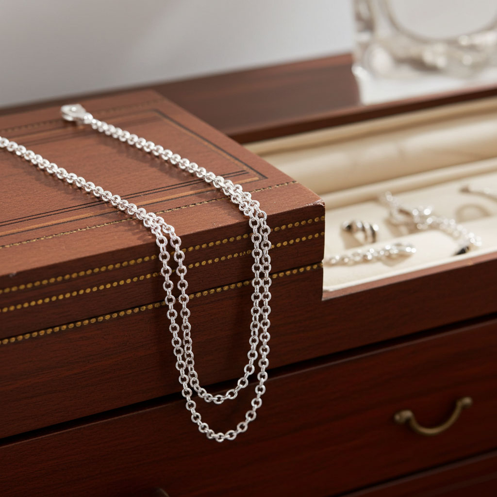 Rolo Chain - 2mm Multi Strand View