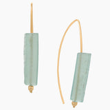 Roman Glass Bar Earrings