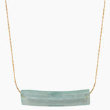 Roman Glass Bar Necklace