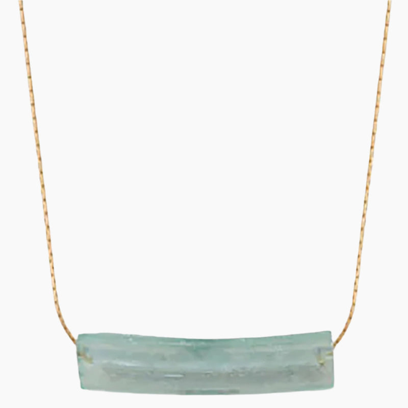 Roman Glass Bar Necklace