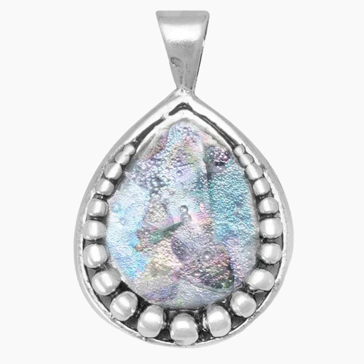 Roman Glass Bead Design Pendant