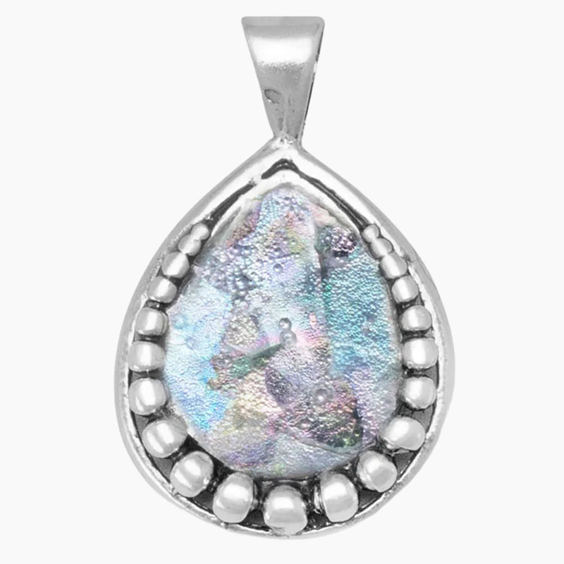 Roman Glass Bead Design Pendant