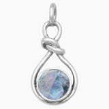 Roman Glass Knot Style Pendant
