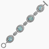 Roman Glass Toggle Bracelet