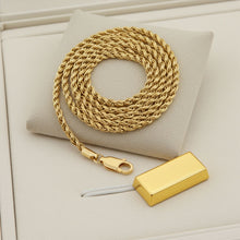 Rope Chain - 2.1mm Coiled Up Example