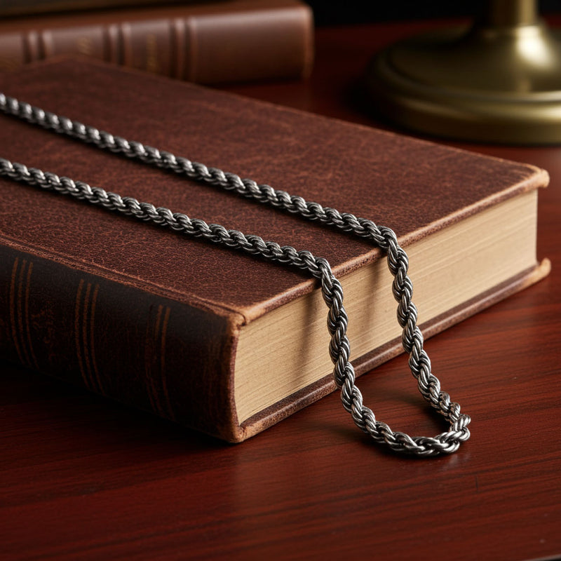 Rope Chain - 3.6mm Full Length Example