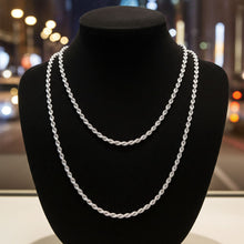 Rope Chain - 1.8mm Layered on Bust Display