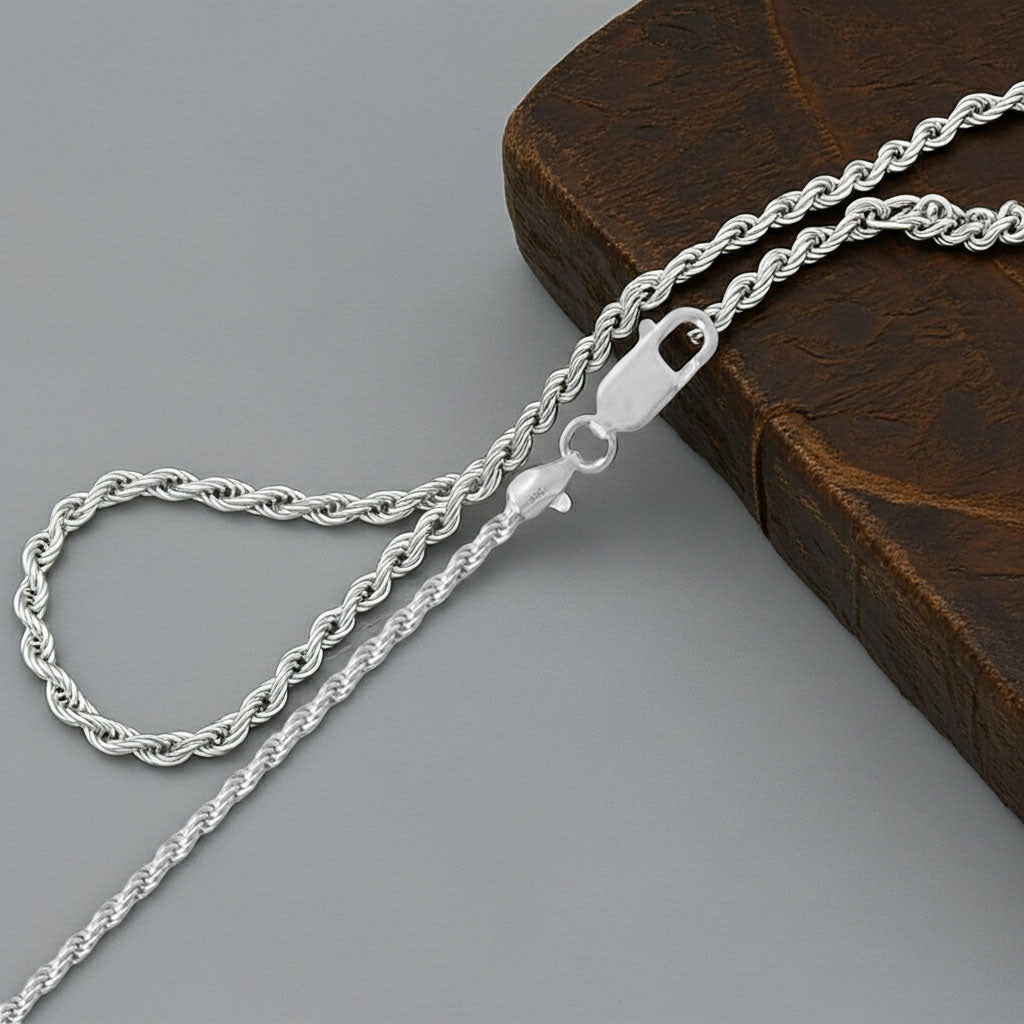 Rope Chain - 1.8mm Clasp View