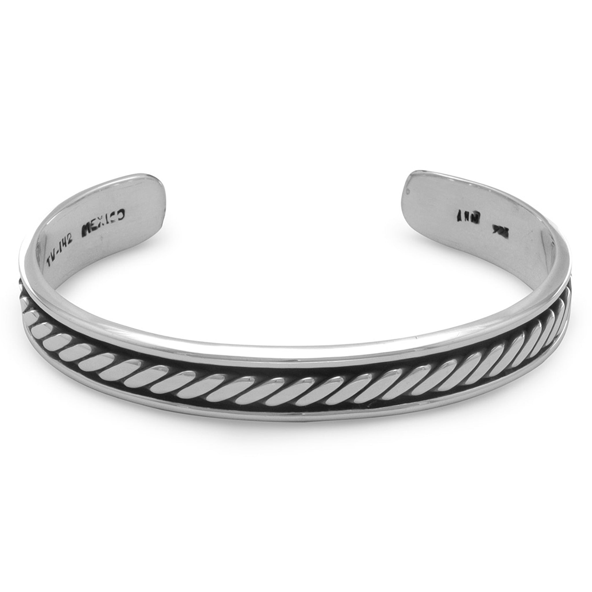 Rope Design Cuff Bracelet
