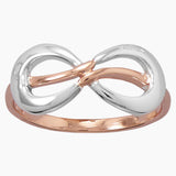 Rose Gold Plated Infinity Symbol Ring