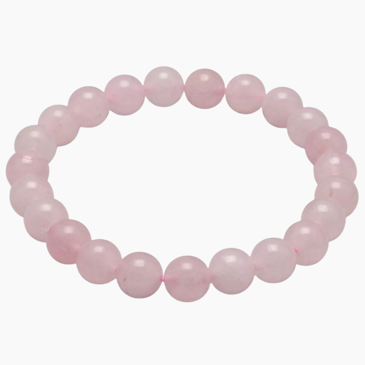 Rose Quartz Bead Stretch Bracelet
