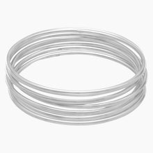 Round Stackable Bangle Bracelet Set