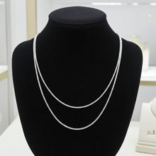Rounded Box Chain - 1.9mm Layered on Necklace Bust Display