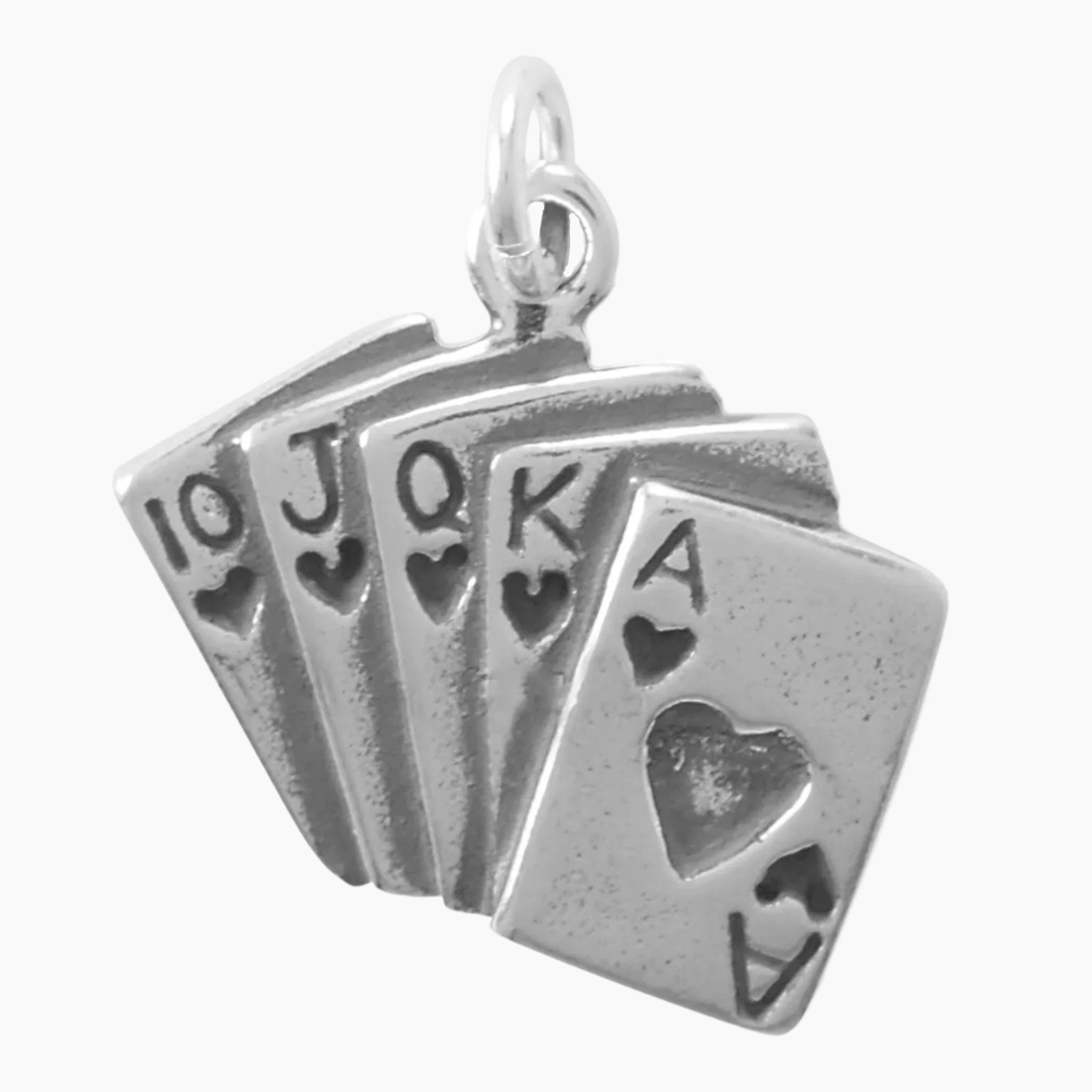 Royal Straight Flush Charm