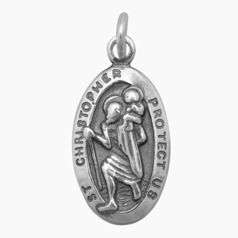 Saint Christopher Inspired Charm