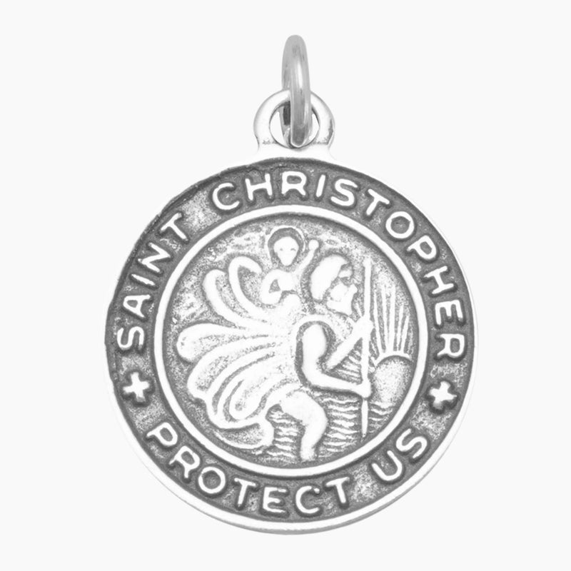 Saint Christopher Double Sided Charm